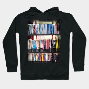 Bookcase in an old red phone box Hoodie